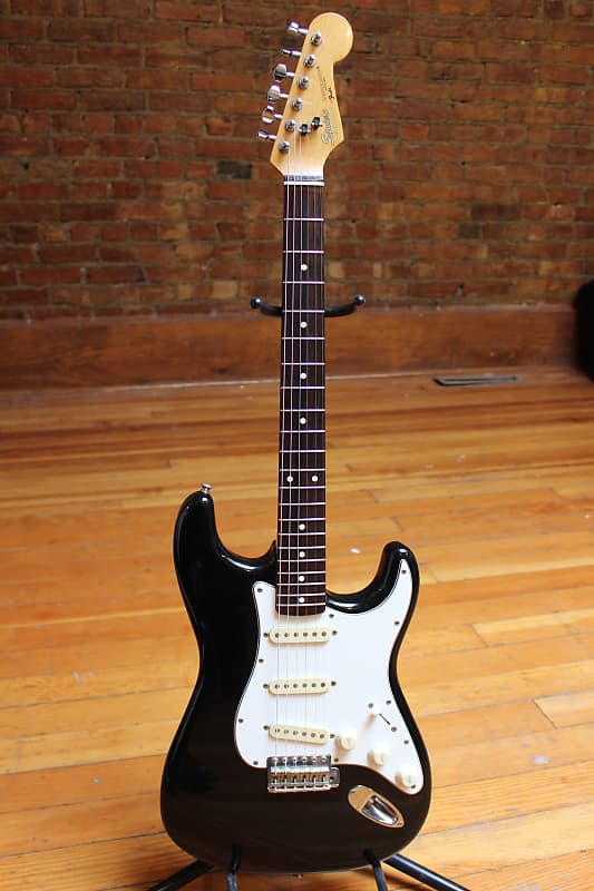 Squier Stratocaster E Series MIJ 1984-1987 Black | Reverb