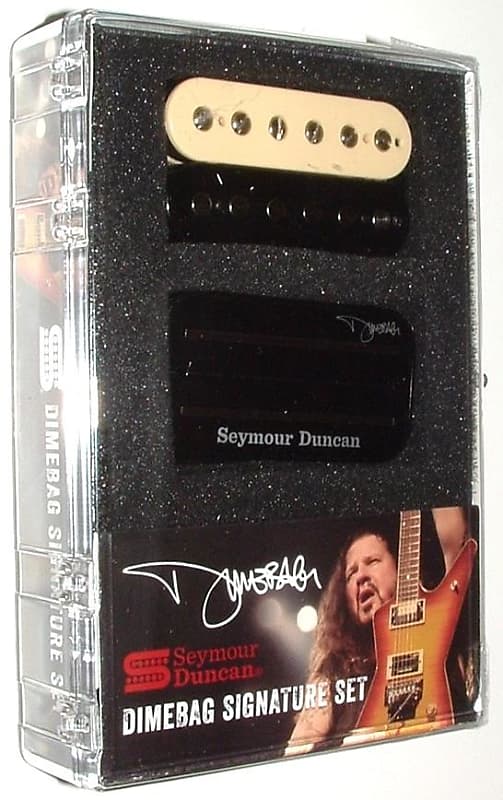 Seymour Duncan Dimebag Signature Set Humbucker Black & Zebra Guitar Pickup Set image 1
