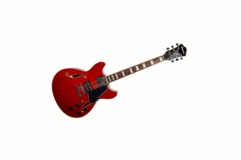 Ibanez AS73-TCD Semi Hollow Electric Guitar – Transparent