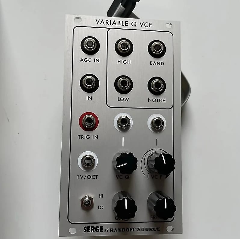 Serge Random Source Variable Q Filter Reverb