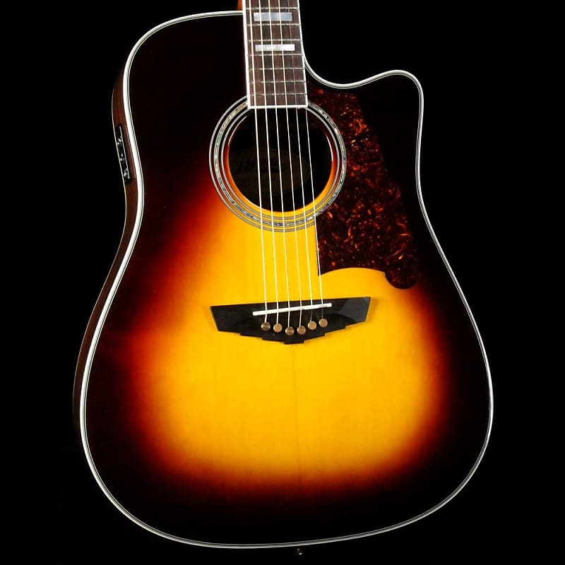 D'Angelico Excel Bowery Dreadnought with Cutaway and Electronics 2015 - 2018 image 4