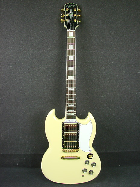 2004 Epiphone SG Les Paul Custom Three-Pickup Electric Guitar W/Case