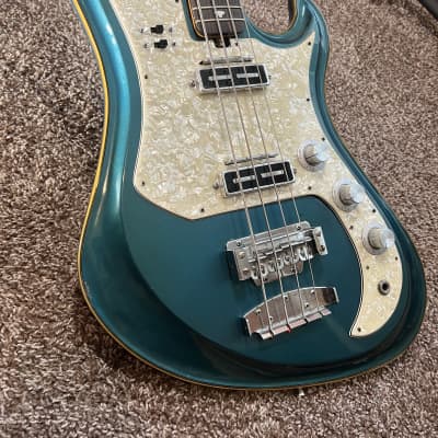 Teisco Spectrum V Bass 1960s Metallic Blue | Reverb