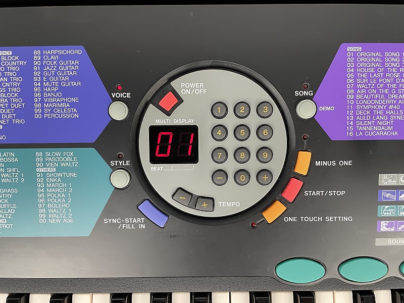 Yamaha PSR-185 Portatone 61-Key Portable Digital Keyboard +