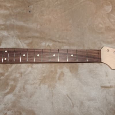Allparts SRO-C Unfinished Lic. Fender Stratocaster Rosewood Neck C Profile 9.5" Rad 21 Frets #13 image 2