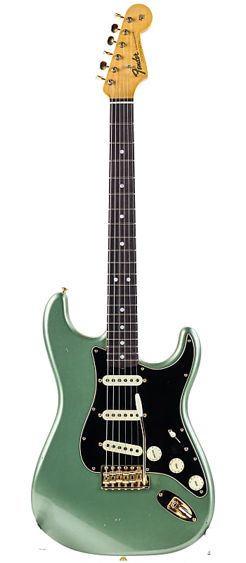 Fender Custom Shop B3 LTD 65 Dual Mag Stratocaster Journeyman/CC Aged Sage  Green Metallic