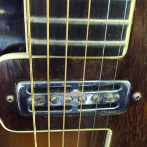 EPIPHONE DELUXE ARCHTOP VINTAGE GUITAR MADE IN USA 1938 image 3
