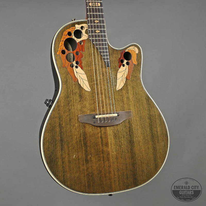 ギター Ovation Collectors Series 1984-5 Vintage 1984 Ovation 1984-5 Collector's Series Acoustic