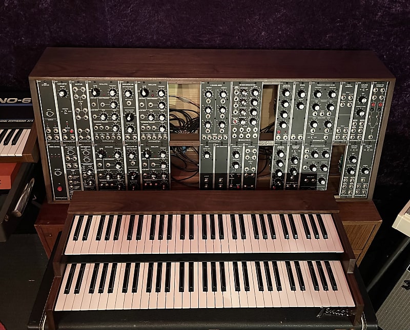 Modular Synth + Dual Manual Keyboard Reverb UK