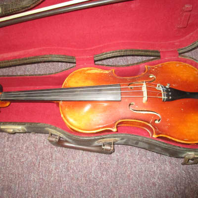 German Copy of Antonius Stradivarius Cremonensis Faceiebet Anno 1721 3/4 Size Violin Made in Germany image 7