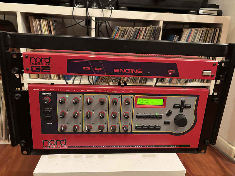 Nord Modular G2 Engine Software-Controlled Rackmount Synthesizer 2004 - 2009 - Red image 1