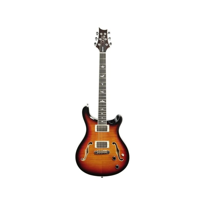 PRS SE Hollowbody II Electric Guitar w/ Piezo - Black Gold Burst 