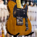 Fender American Professional II Telecaster Electric Guitar Roasted Pine w/Deluxe Molded Case
