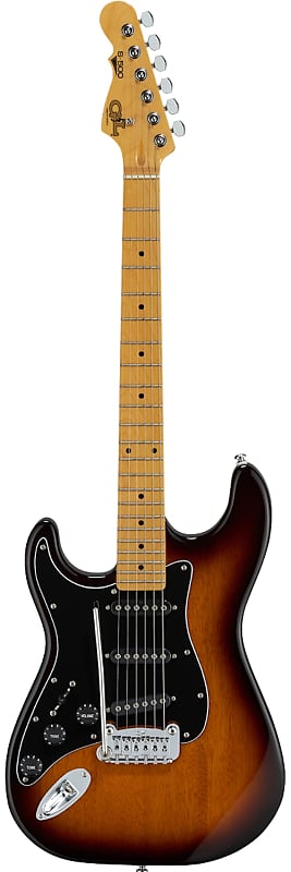 G&L Tribute S-500 Lefty Series Electric Guitar - Tobacco Sunburst image 1