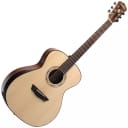 Washburn WCG10SNS Comfort 10 Series Grand Auditorium Solid Spruce Top 6-String Acoustic Guitar