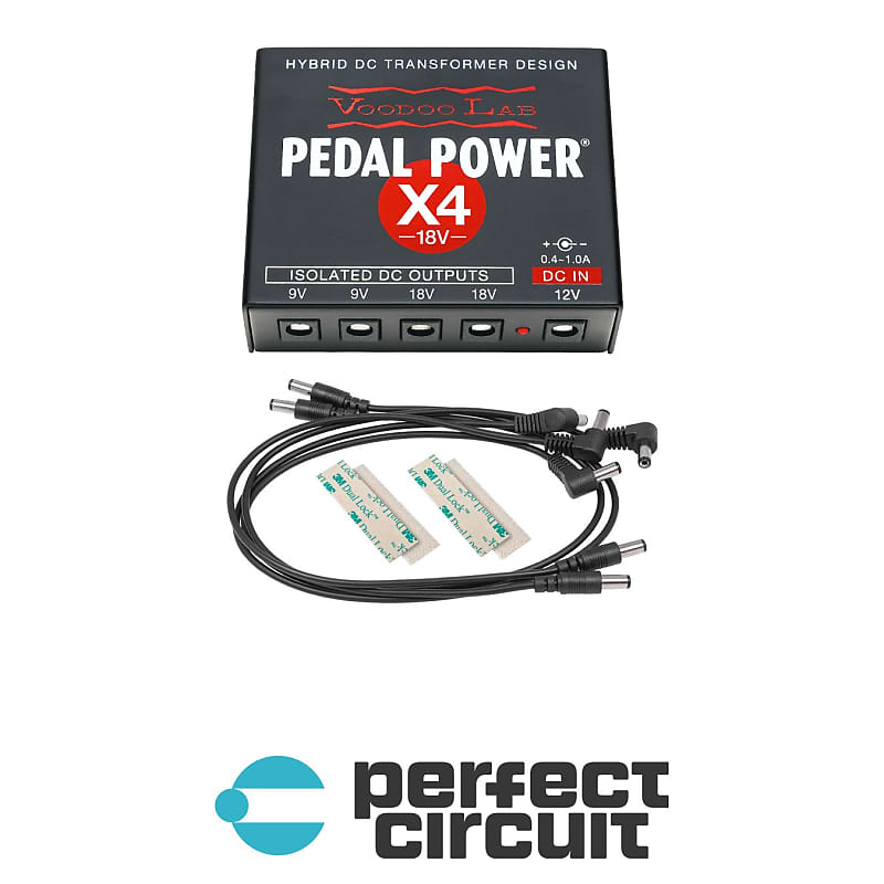 Voodoo Lab Pedal Power X418V Expander FourChannel Power Reverb