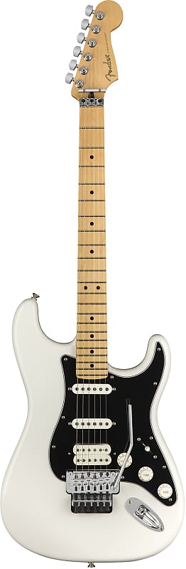 Fender Stratocaster Floyd Rose HSS, Maple Fingerboard - Polar White image 1