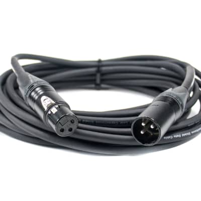 20' ft. Elite Core CSD3-NN Premium Hand-Built 3-Pin DMX Cable w/ Neutrik XX Connectors image 2