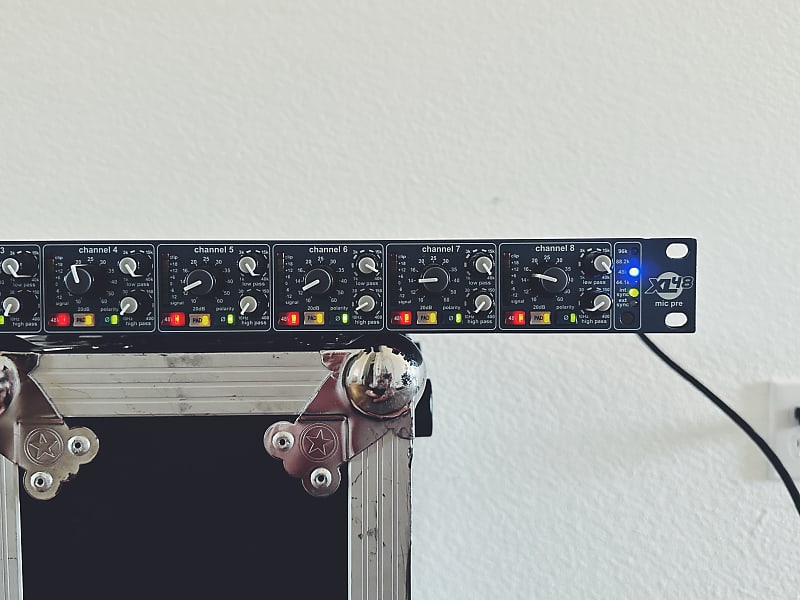 Midas XL48 8-Ch 96kHz 24-bit Mic Preamp | Reverb