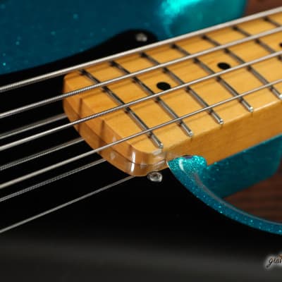 2012 Fender MIJ Steve Harris Signature P-Bass – Royal Blue Metallic image 5