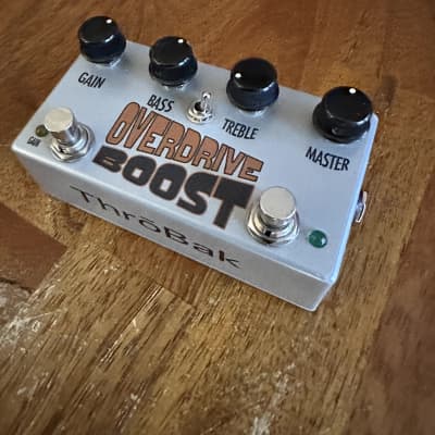 Reverb.com listing, price, conditions, and images for throbak-overdrive-boost