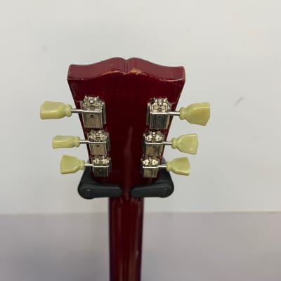 Vintage 1998 Gibson Les Paul Studio Double Cutaway Electric Guitar Cherry Sunburst DC with Gibson Case image 16