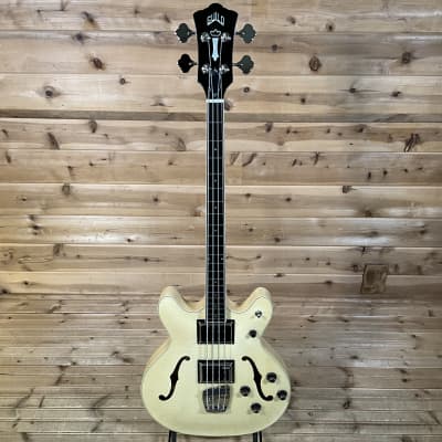 Guild Starfire II Flamed Maple Bass - Natural image 2