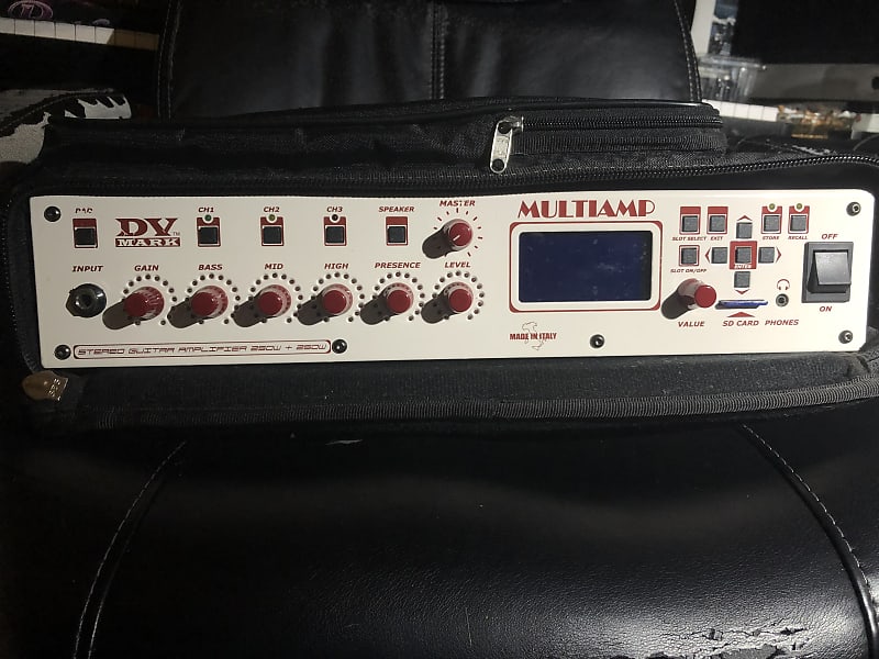 DV Mark Stereo Multiamp + Midi Pedal + Gig Bag image 1