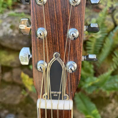 El Dégas Model 218 Acoustic Guitar Made in Japan - 1970s image 3