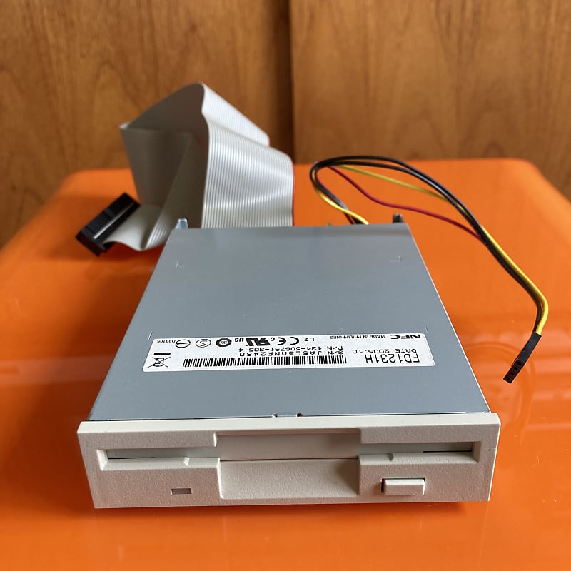 Akai MPC 2000 XL Floppy Disk Drive w/ Cables Reverb