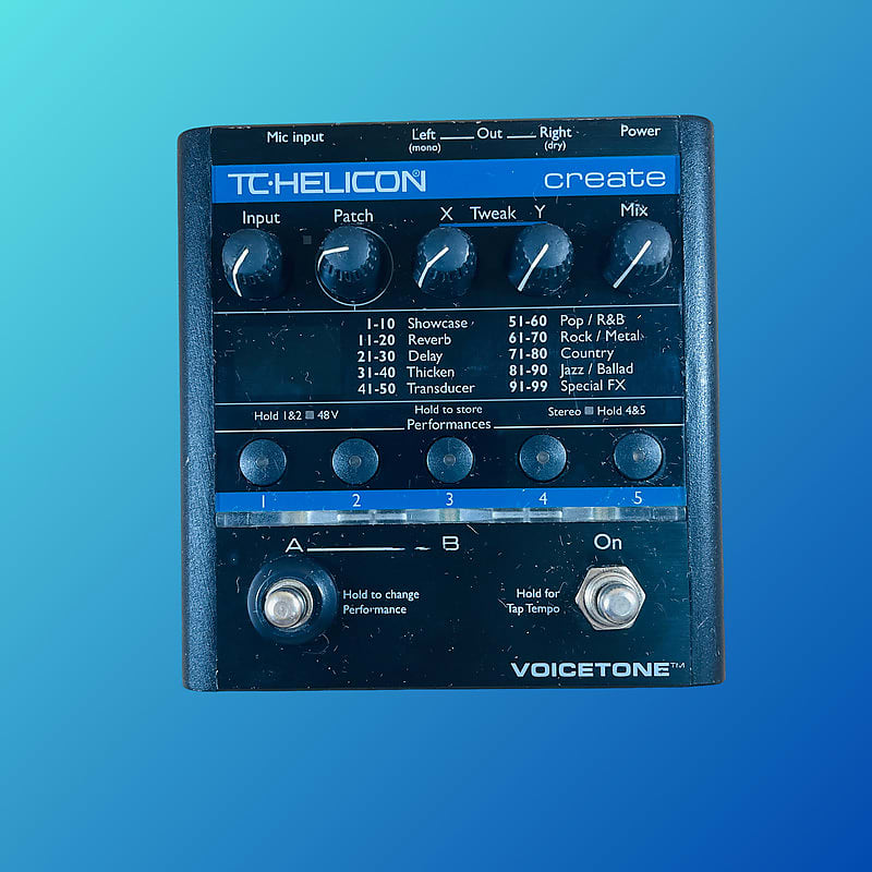 TC Helicon VoiceTone Create XT | Reverb