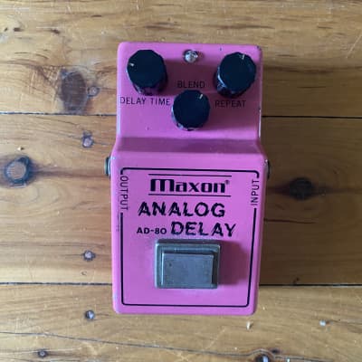 Reverb.com listing, price, conditions, and images for maxon-ad-80-analog-delay