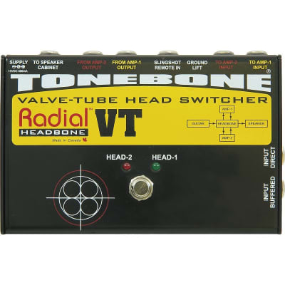 Radial Headbone VT Amp Head Switcher for Tube Amps image 1