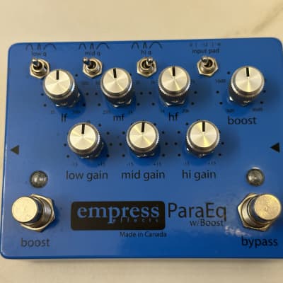 Empress ParaEQ with Boost