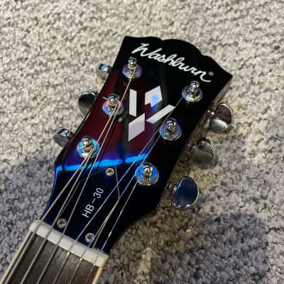 Washburn HB-30 in Cherry Red image 4