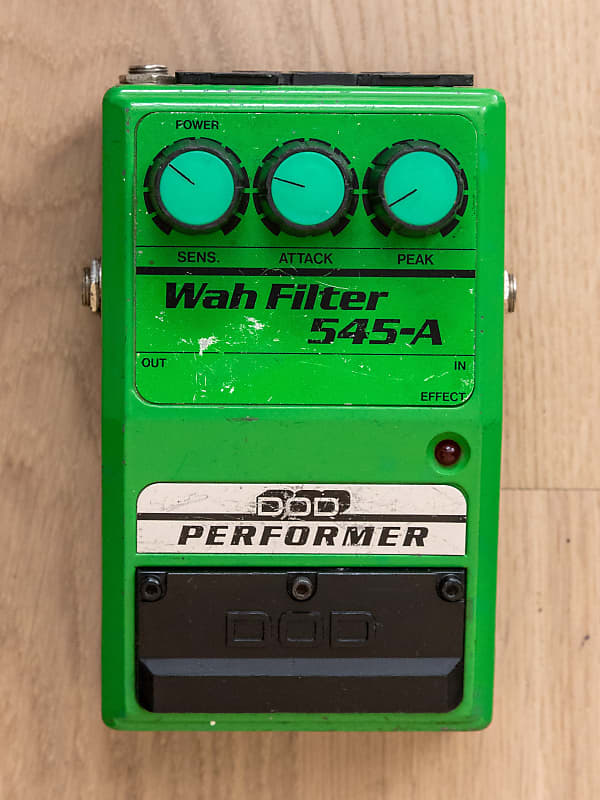 1980s DOD 545A Wah Filter Vintage Analog Effects Pedal Reverb UK