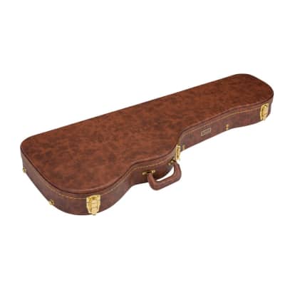 Fender Poodle Case for Stratocaster or Telecaster Guitars, Brown image 1