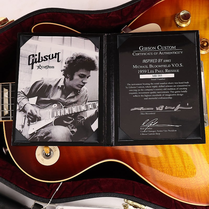 Gibson Custom Shop Michael Bloomfield '59 Les Paul Standard (VOS) 2009 image 9