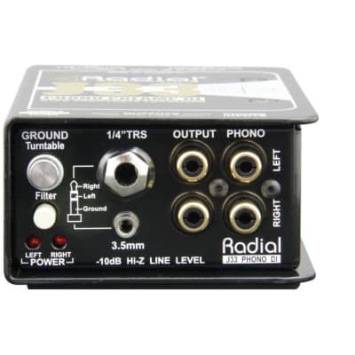 Radial J33 Active DI Box and Turntable Preamp image 2