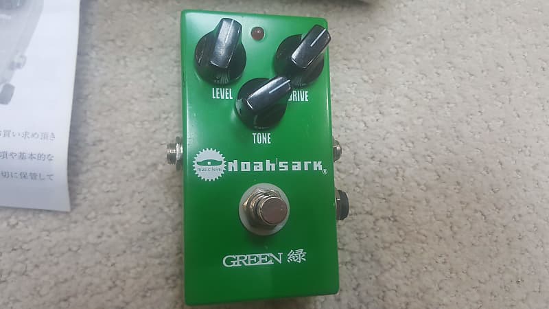 noah's ark エフェクター　green 緑 ギター】Noah'SARK GREEN 
