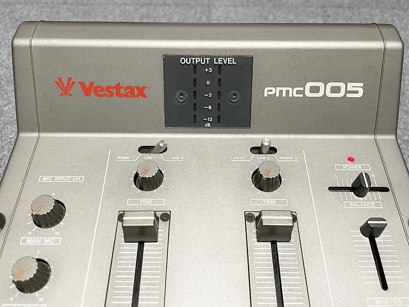 Vestax PMC005 vintage DJ mixer | Reverb