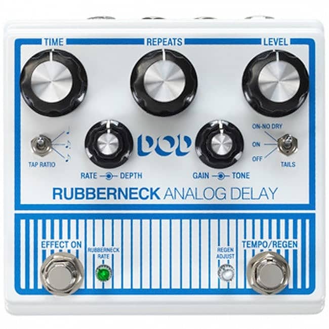 Digitech DOD Rubberneck Analogue Delay Guitar Effects Pedal image 1