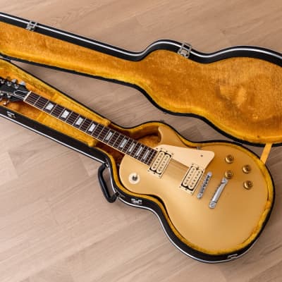 1978 Heerby LS Series Goldtop Standard Vintage Electric Guitar w/ Case & Maxon Pickups, Japan image 19