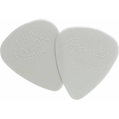 FENDER Nylon Pick 351 Pack 0,60mm (12er Pack) Plektren vom Kulthersteller Fender!