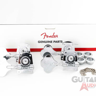 Genuine Fender MIM/Mexican Standard & Highway 1 Bass Tuning Machines Keys Tuners image 5