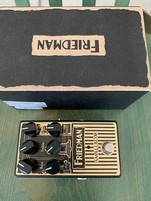 Friedman small box store distortion pedal