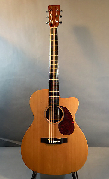 Martin custom top x series cutaway