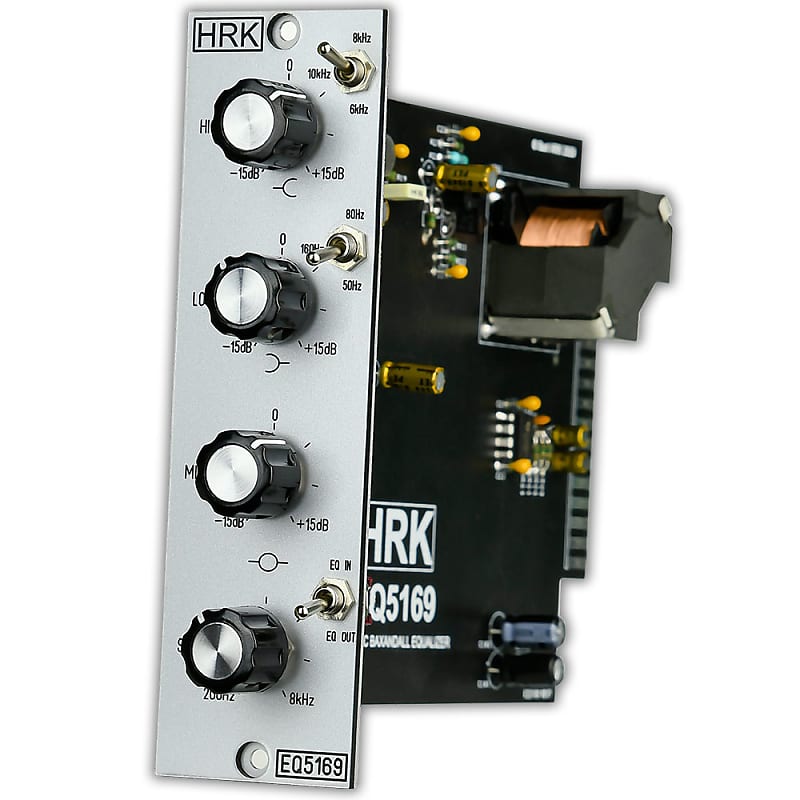 EQ5169 3 Band Baxandall Equalizer from 80's Studer Bax EQ Reverb