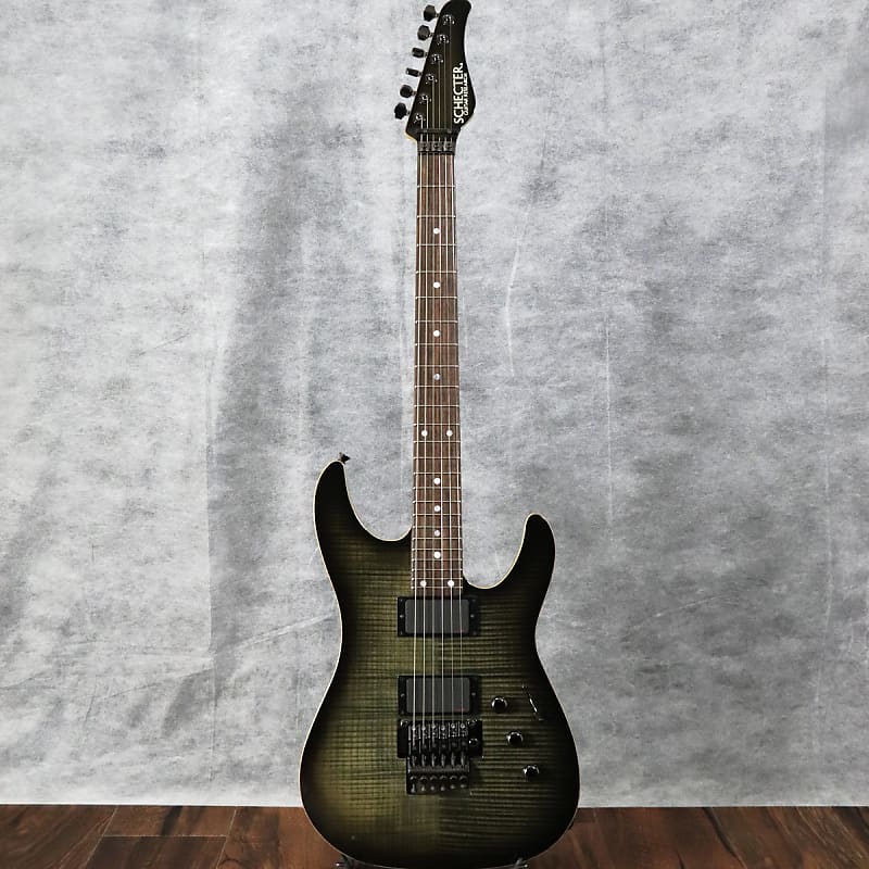 Schecter NV IV 24 FM AS LTD See Thru Black Sunburst (S/N:SA1012003) (06/15)