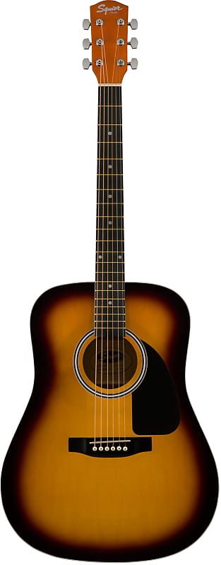 Fender Squier Dreadnought Acoustic Guitar - Sunburst image 1